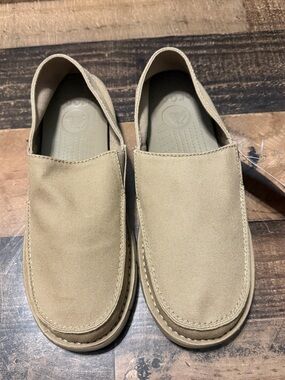 Crocs Men’s Canvas Slip On Shoes - NWT!